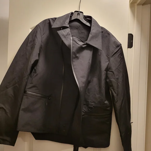 Yohji Yamamoto Y3 Dense Biker Jacket size L tts brand new rare sold out - Picture 15 of 16
